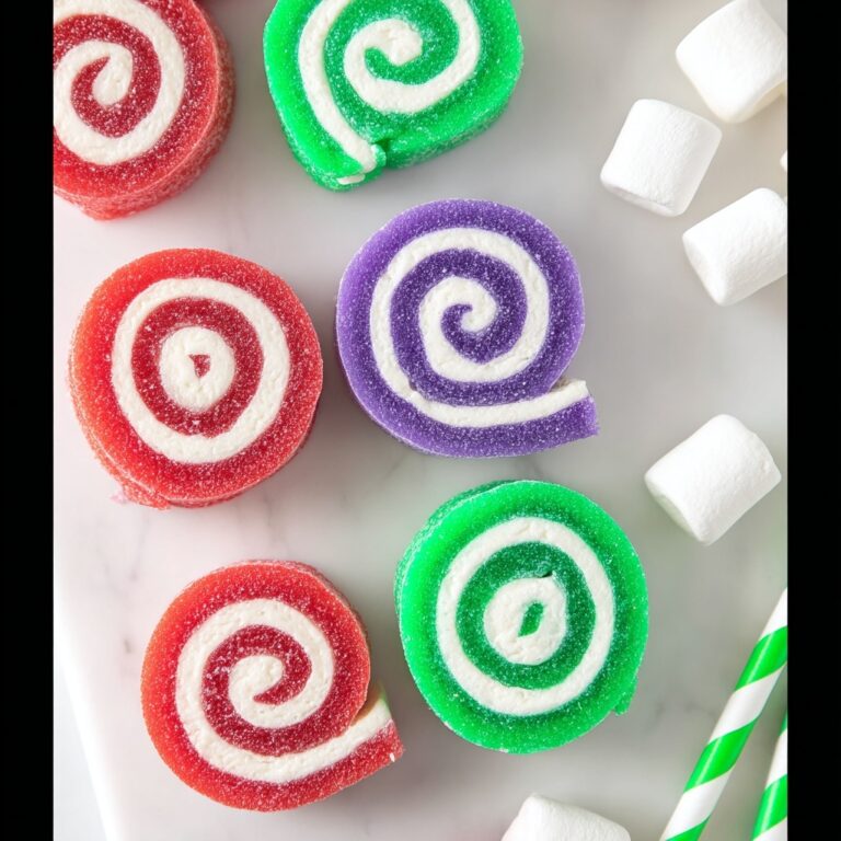 Jello Marshmallow Roll-Ups Recipe