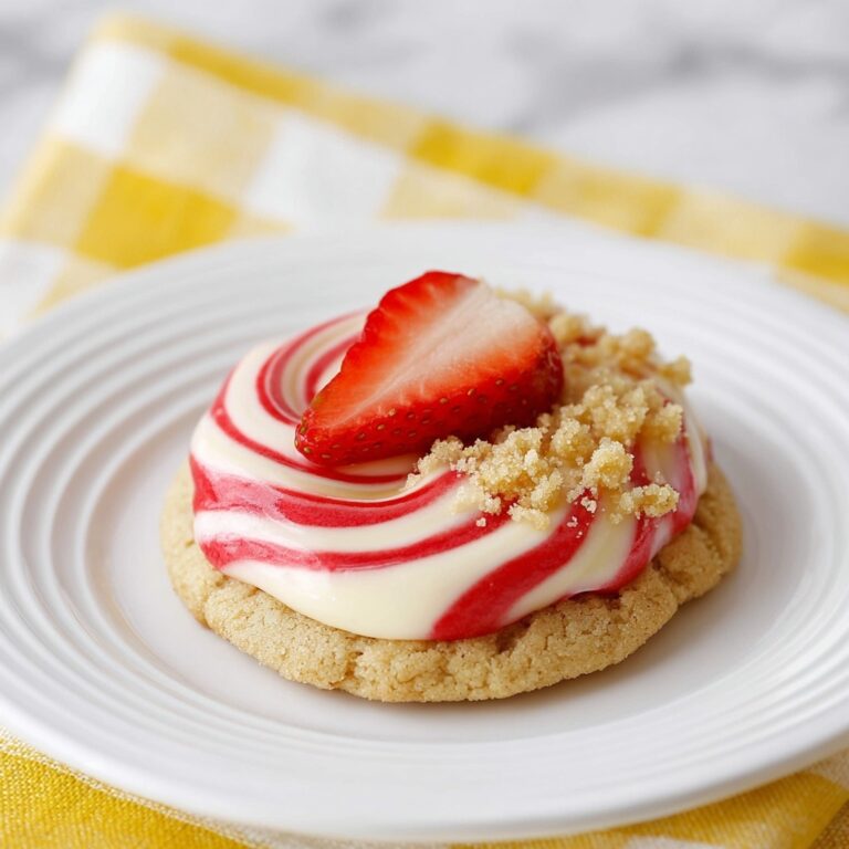 Frosted Strawberry Cheesecake Cookies Recipe