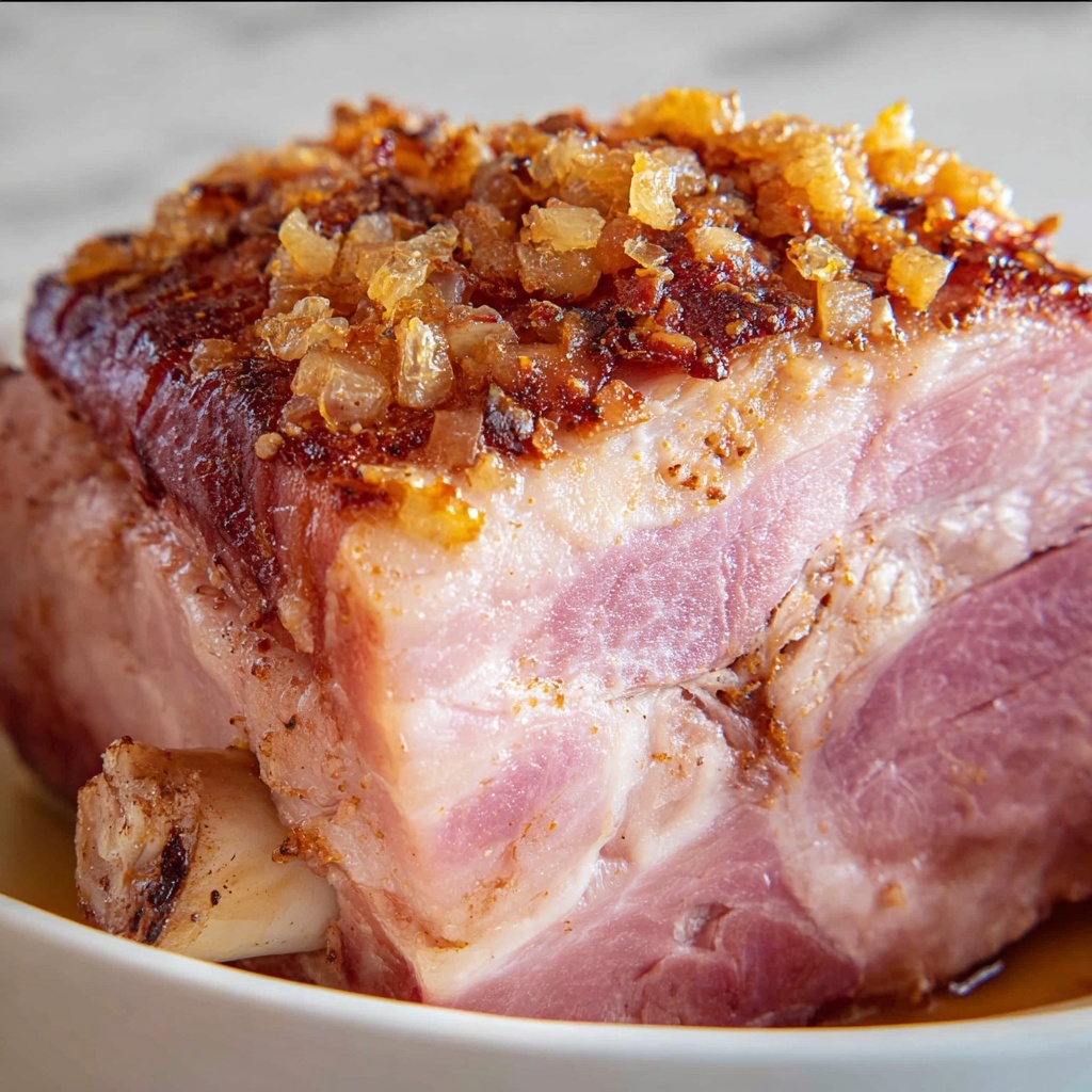 Brown Sugar Pineapple Ham Recipe - Recipe Image