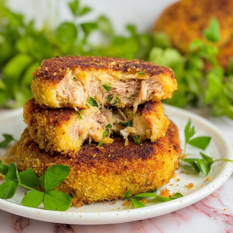 Crispy Chicken Patties with Mozzarella and Lemon Zest Recipe