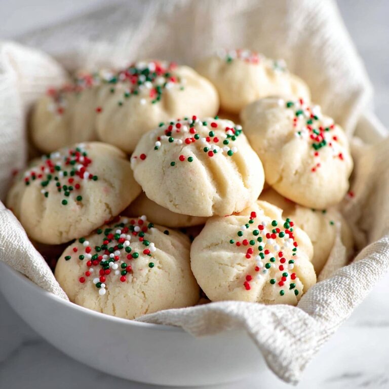 Whipped Shortbread Cookies Recipe