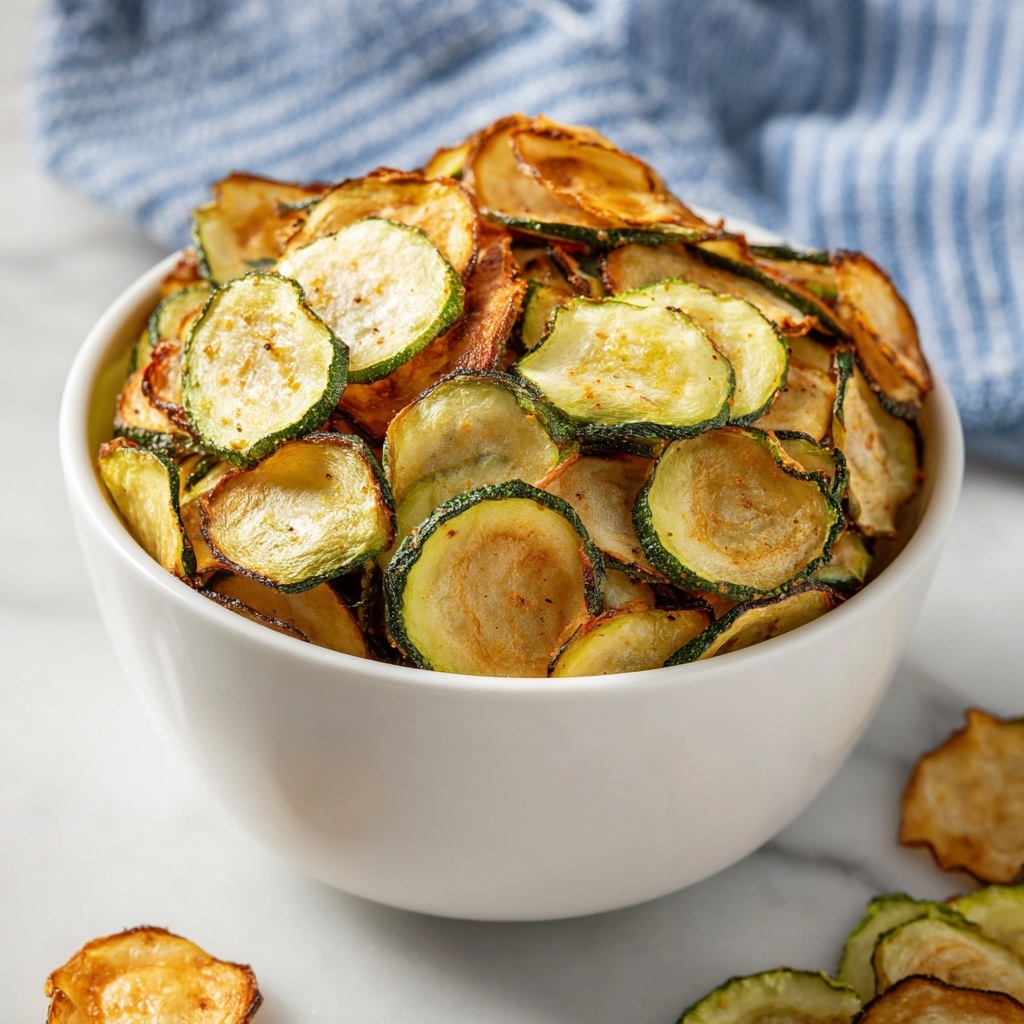 Crispy Baked Zucchini Chips Recipe - Recipe Image