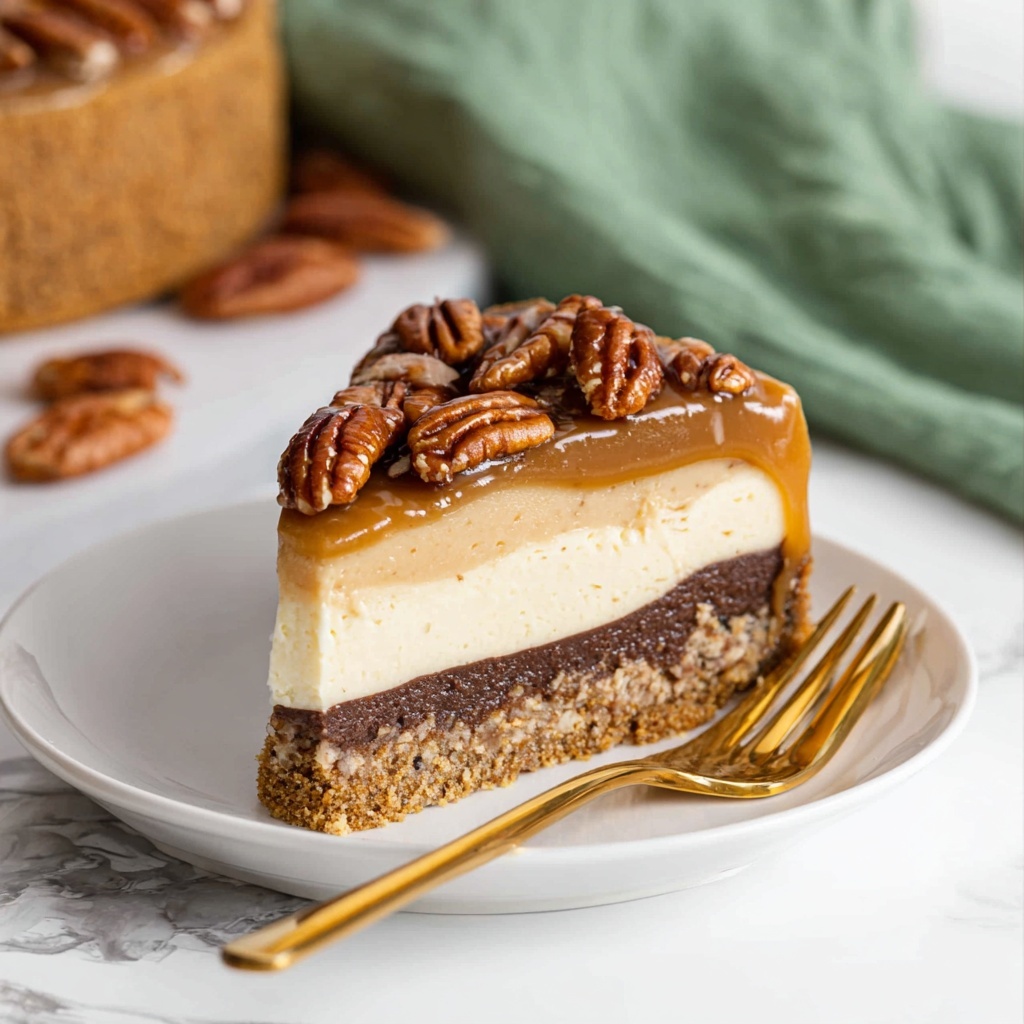 Pecan Pie Cheesecake Recipe - Recipe Image