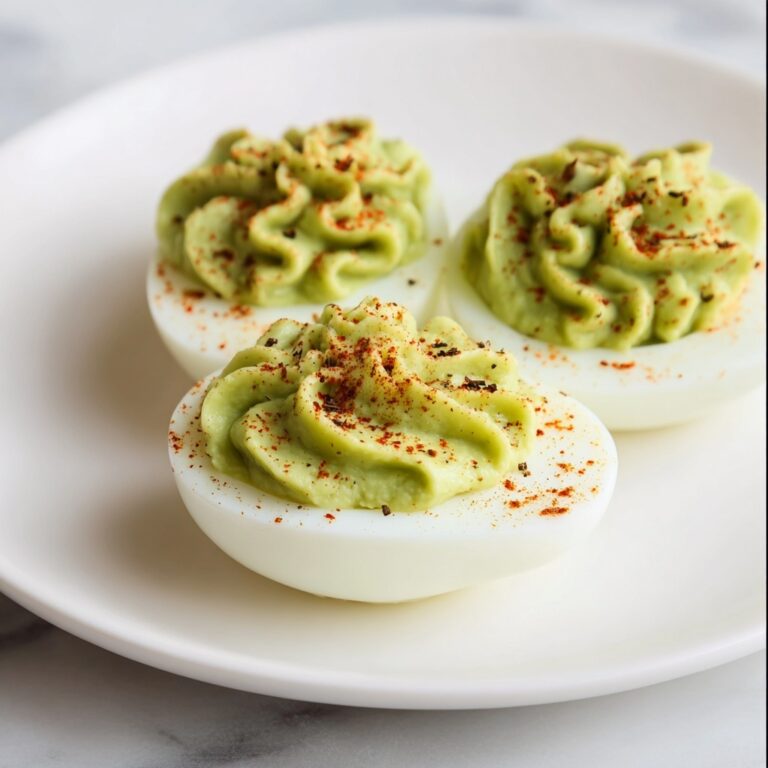 Avocado Deviled Eggs Recipe
