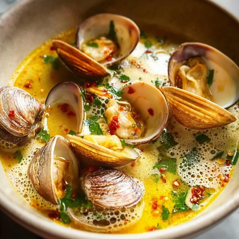 Tropical Coconut Broth Clams with Lemongrass Recipe