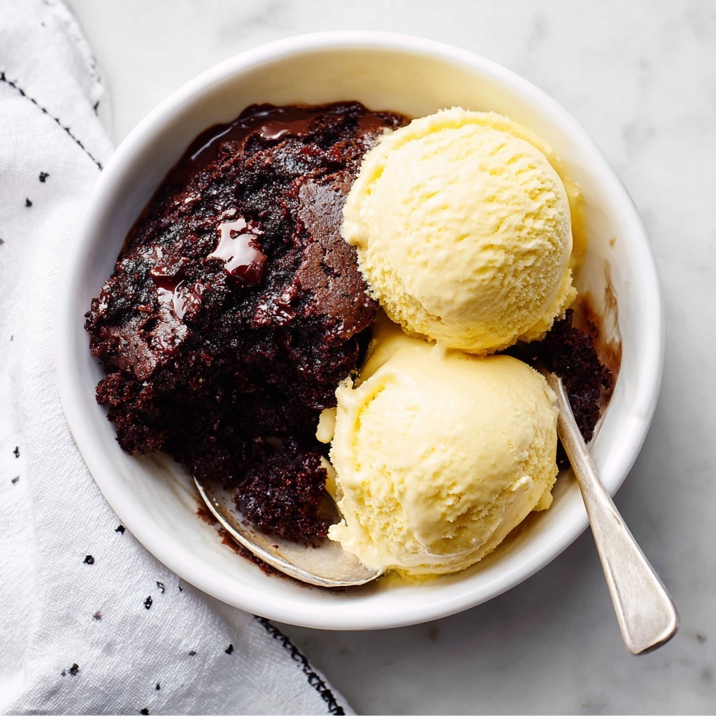 Slow Cooker Chocolate Pudding Cake Recipe - Recipe Image