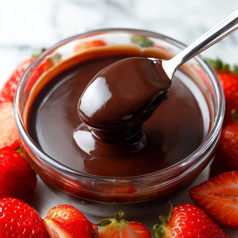 Homemade Chocolate Sauce Recipe