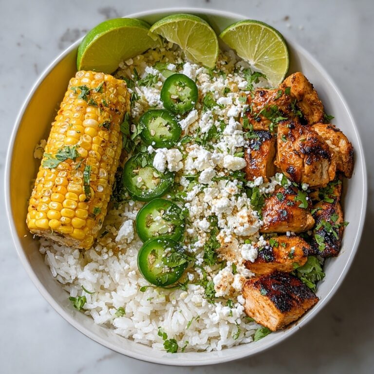 Street Corn Chicken Rice Bowl Recipe