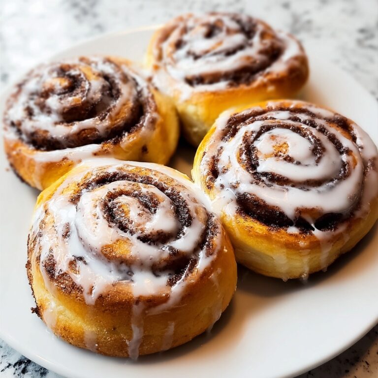 Coffee Cinnamon Rolls with Coffee-Flavored Icing Recipe
