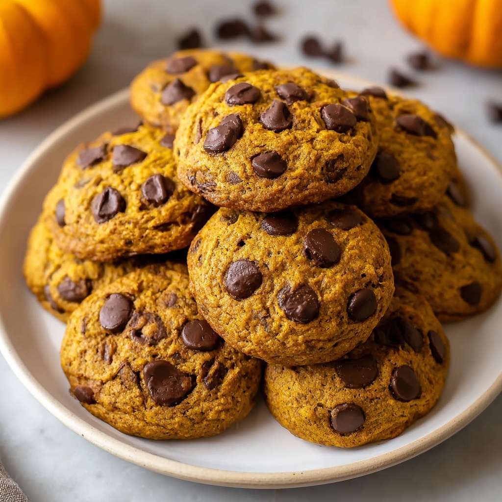 Pumpkin Chocolate Chip Cookies Recipe - Recipe Image