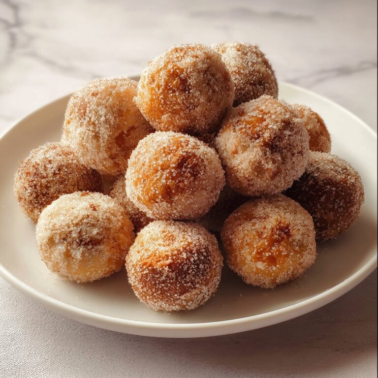 Cinnamon Sugar Pumpkin Donut Holes Recipe