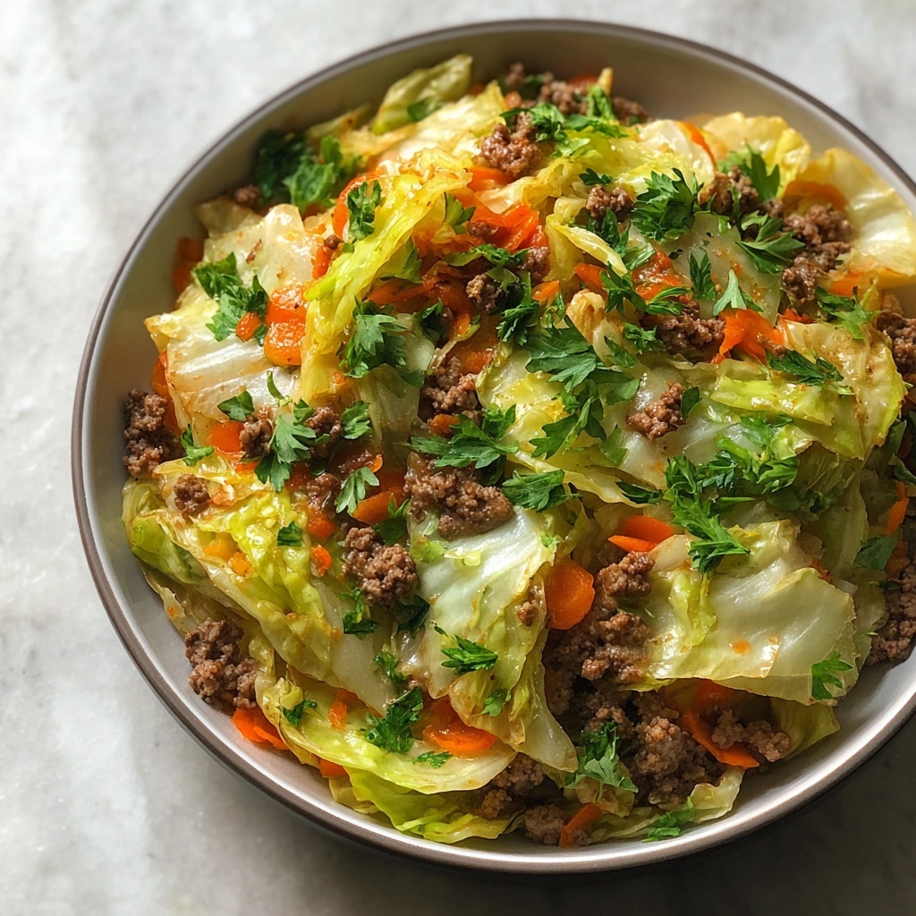 Paleo Cabbage Skillet Recipe - Recipe Image