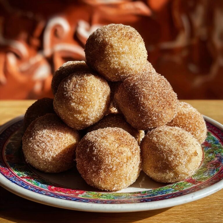 Cinnamon Sugar Snowball Cookies Recipe