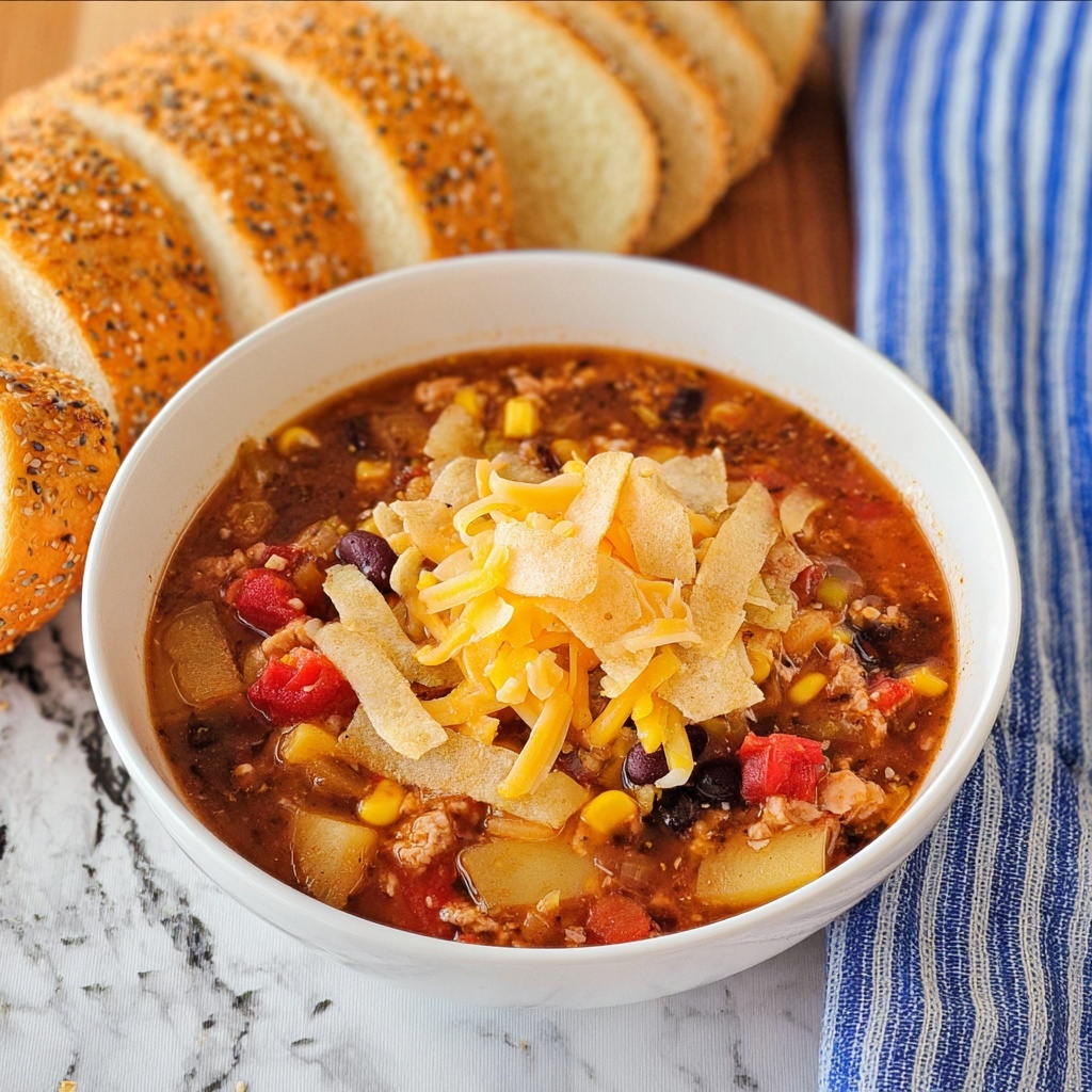 Tex Mex Chicken Chowder Recipe - Recipe Image