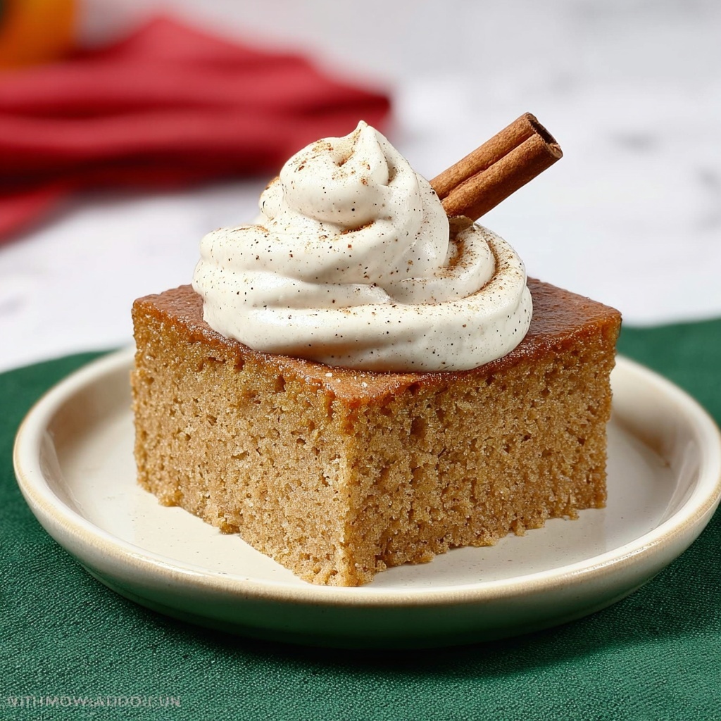 Old-Fashioned Gingerbread Cake Recipe - Recipe Image