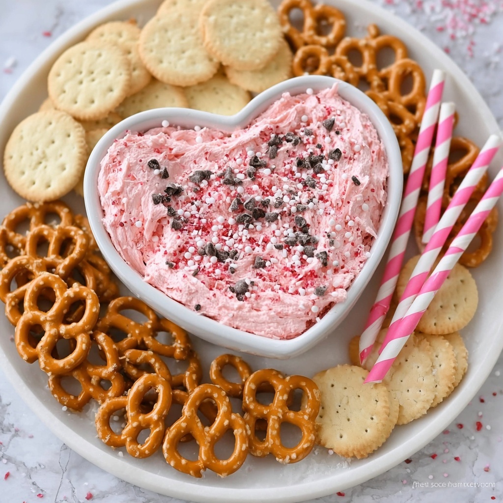 Valentine’s Day Cookie Dough Dip Recipe - Recipe Image