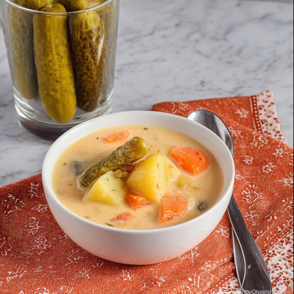 Dill Pickle Soup Recipe - Recipe Image