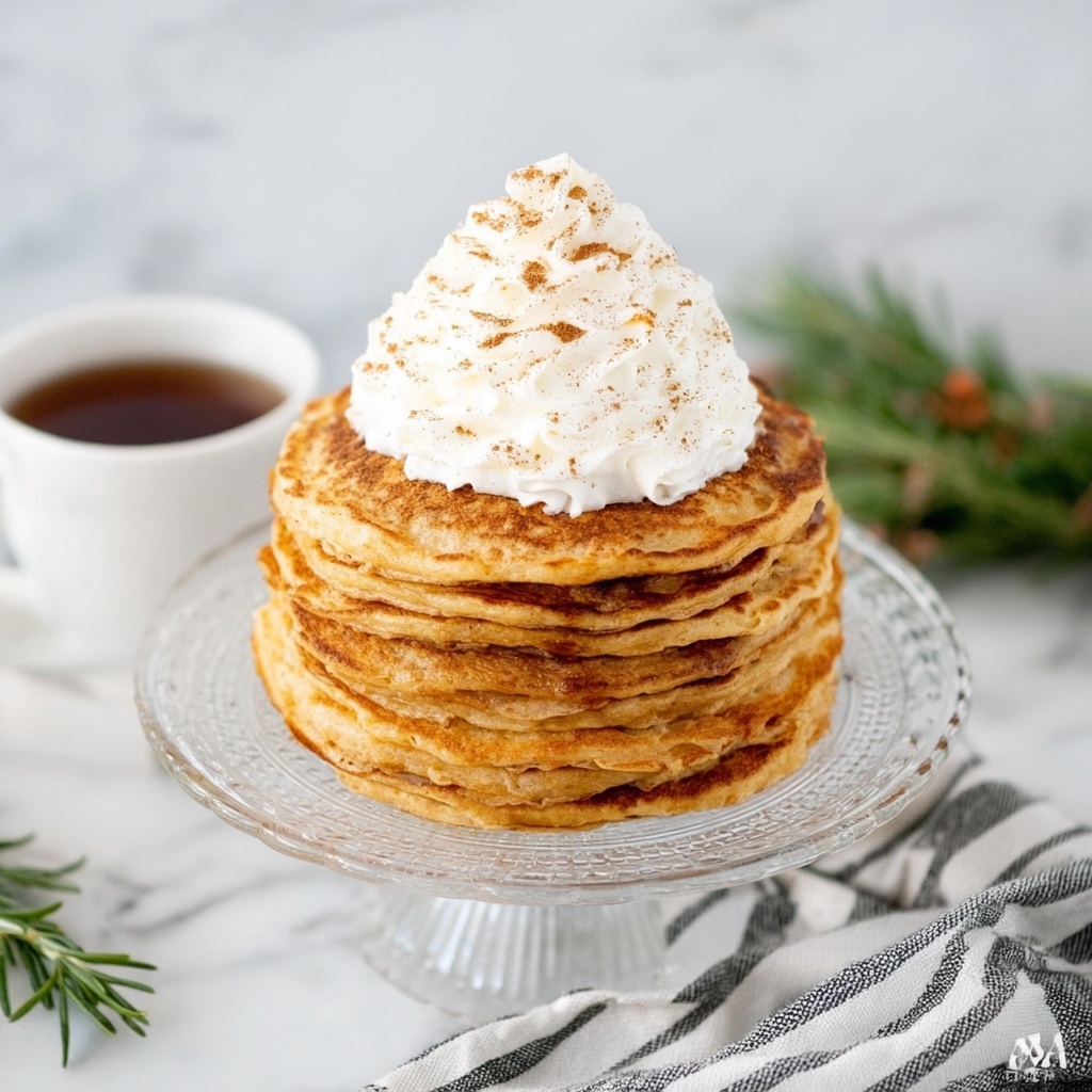 Eggnog Pancakes Recipe - Recipe Image
