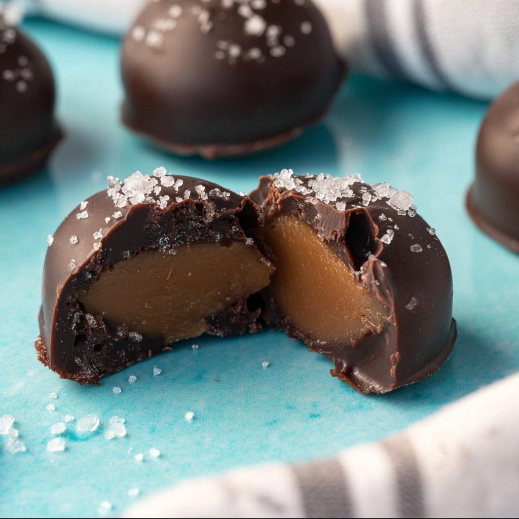 Salted Caramel Truffles Recipe - Recipe Image