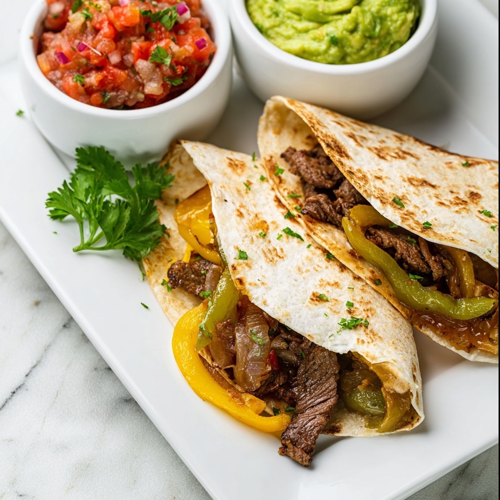Air Fryer Steak Fajitas Recipe - Recipe Image