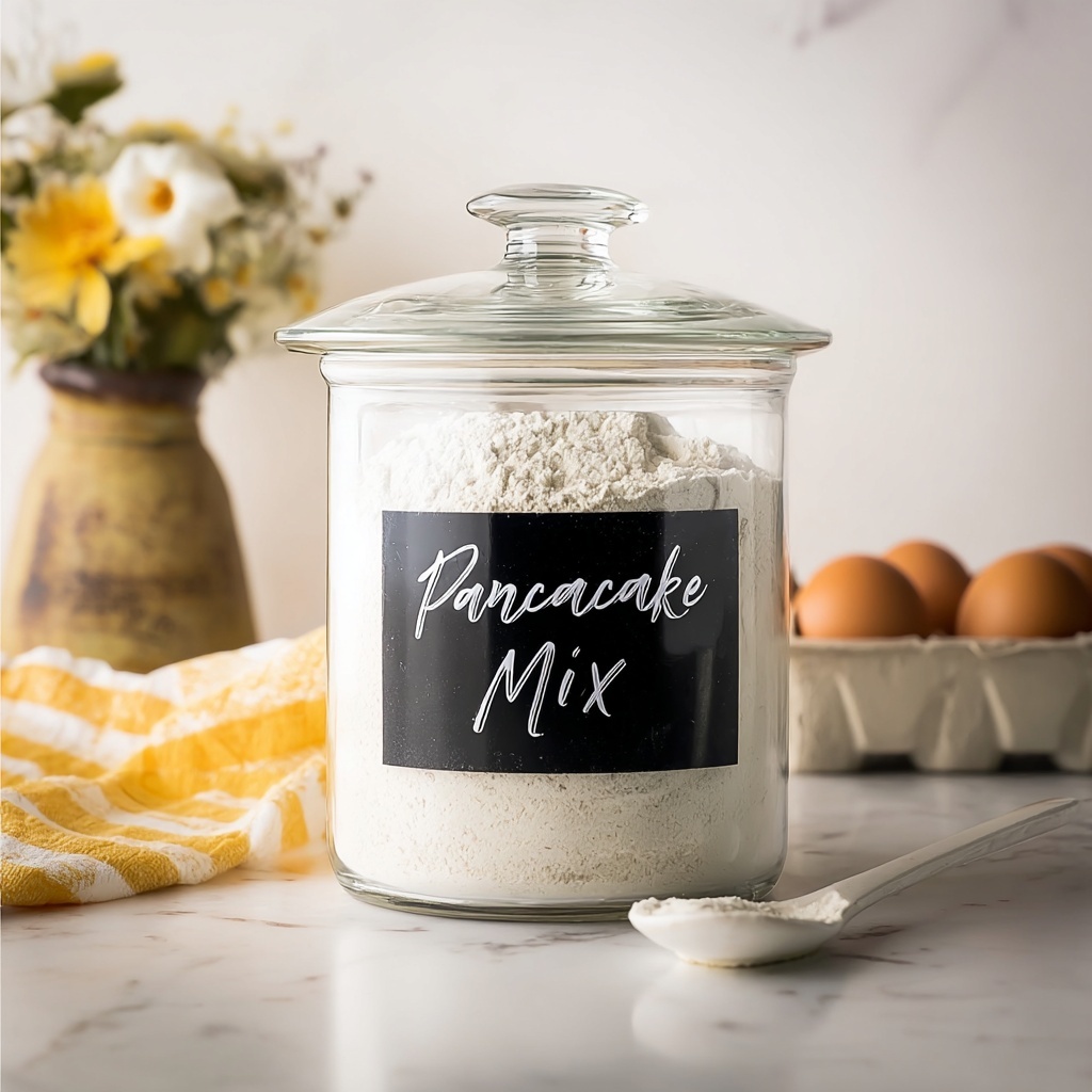 Homemade Pancake Mix from Scratch Recipe - Recipe Image