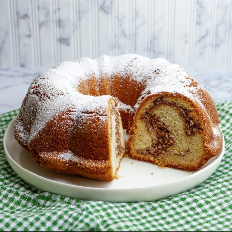 Bundt Coffee Cake with Cinnamon Swirl Recipe