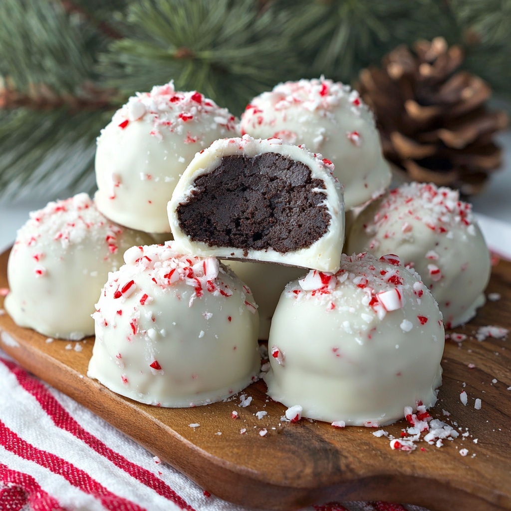 Peppermint Oreo Truffles Recipe - Recipe Image