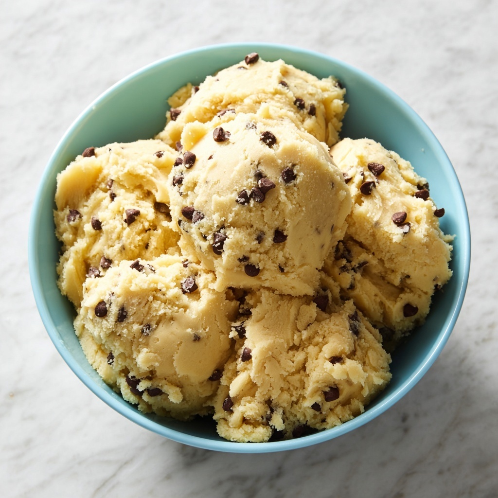 Edible Eggless Cookie Dough Recipe - Recipe Image