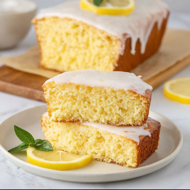 Lemon Pound Cake Recipe