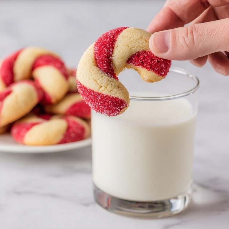 Candy Cane Cookies Recipe