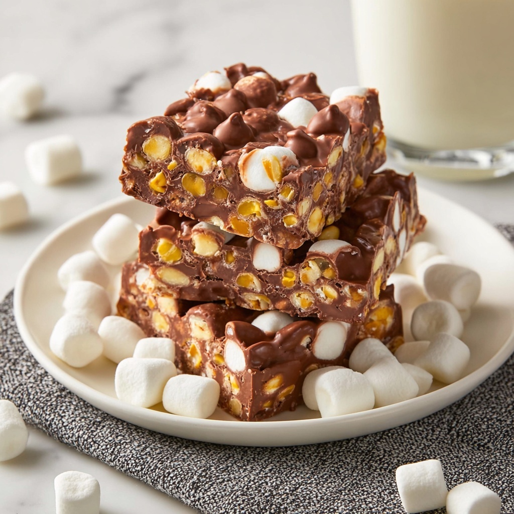 Rocky Road Candy Recipe - Recipe Image