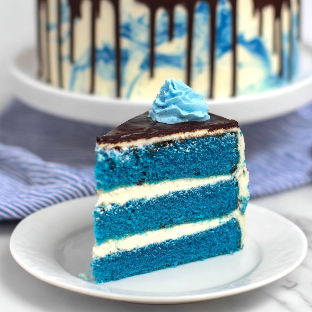 Blue Velvet Cake Recipe - Recipe Image