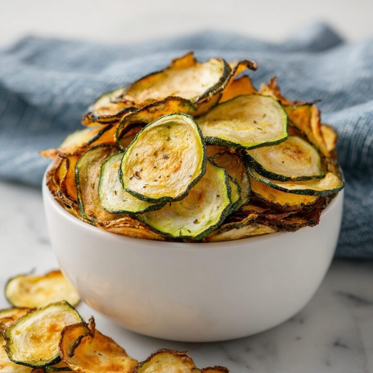 Crispy Baked Zucchini Chips Recipe