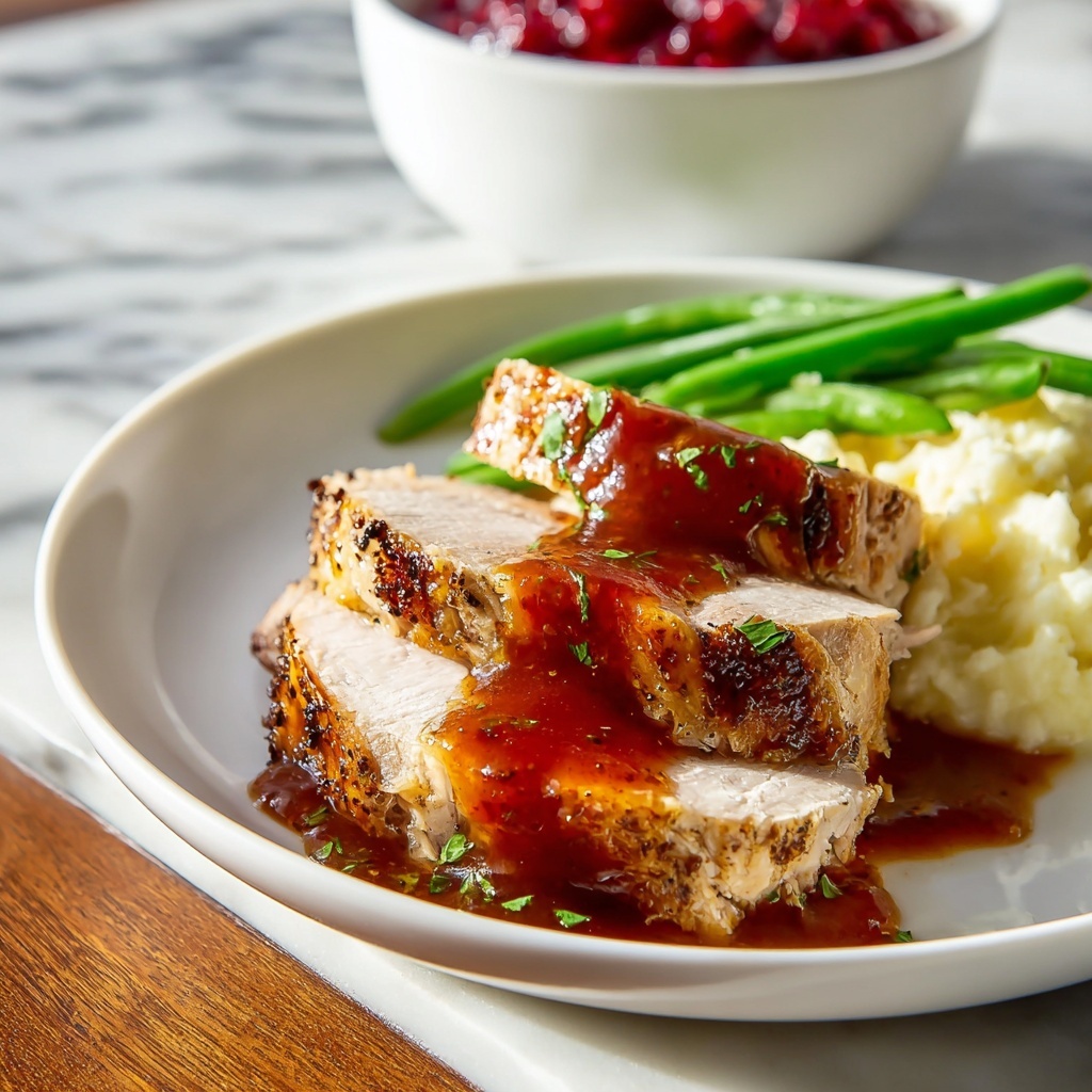 Cranberry Pork Loin Slow Cooker Recipe - Recipe Image