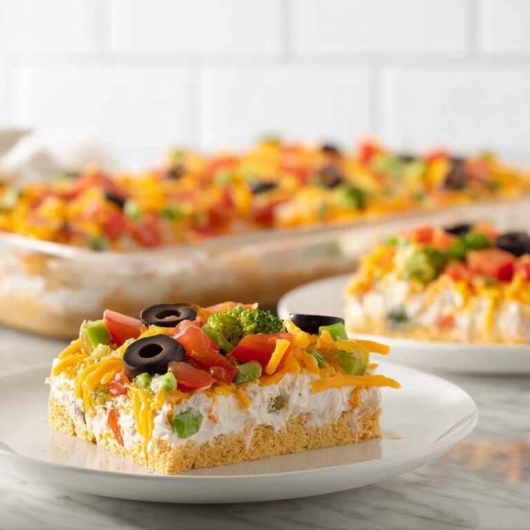 Crescent Roll Veggie Pizza Recipe