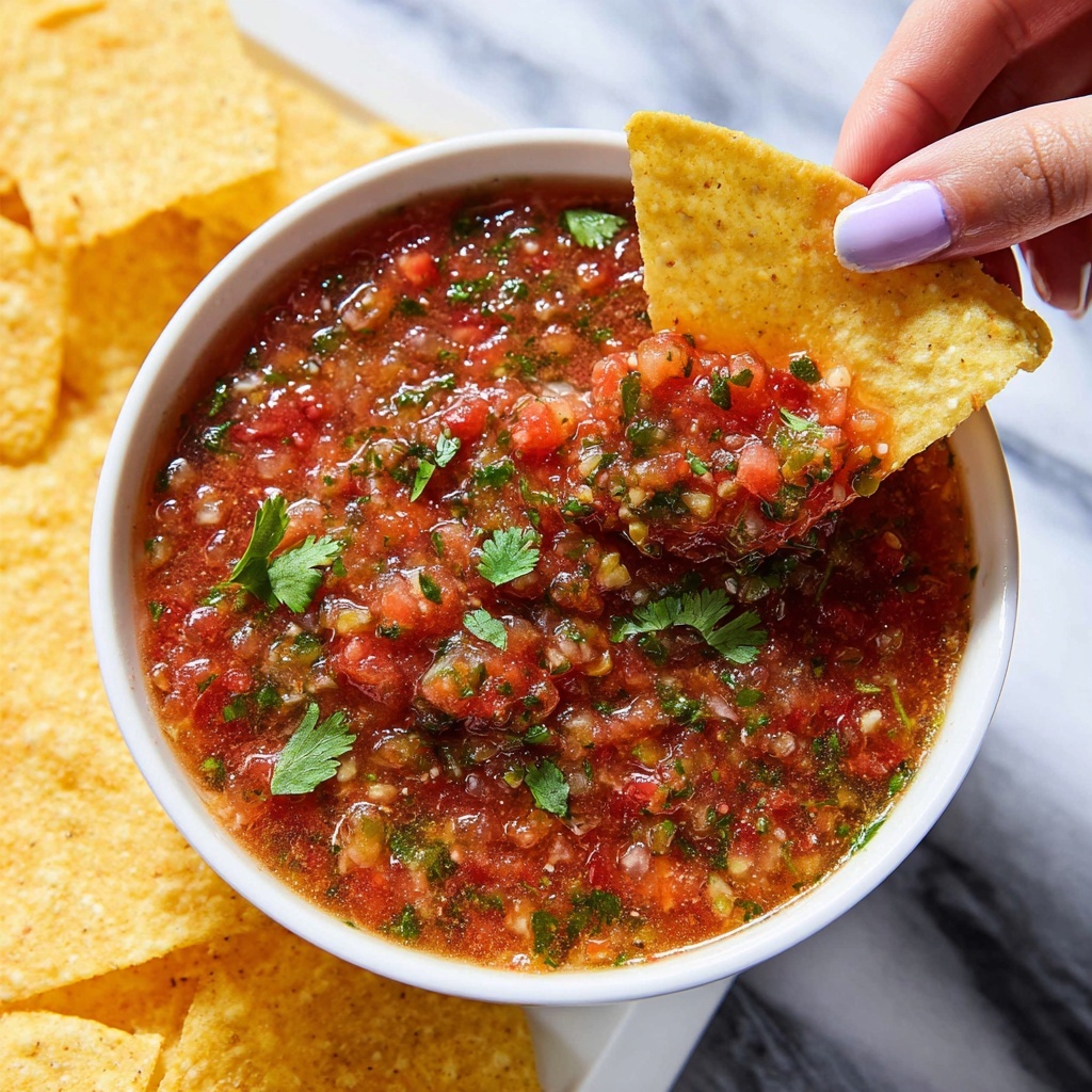 Homemade Salsa Recipe - Recipe Image