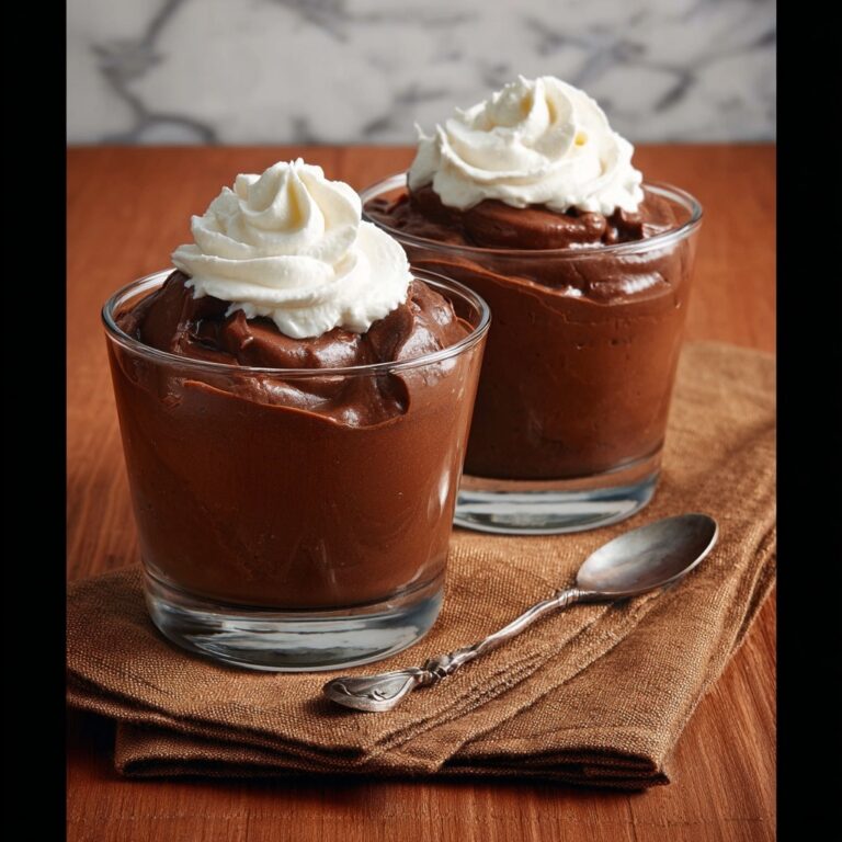 Chocolate Pudding Recipe