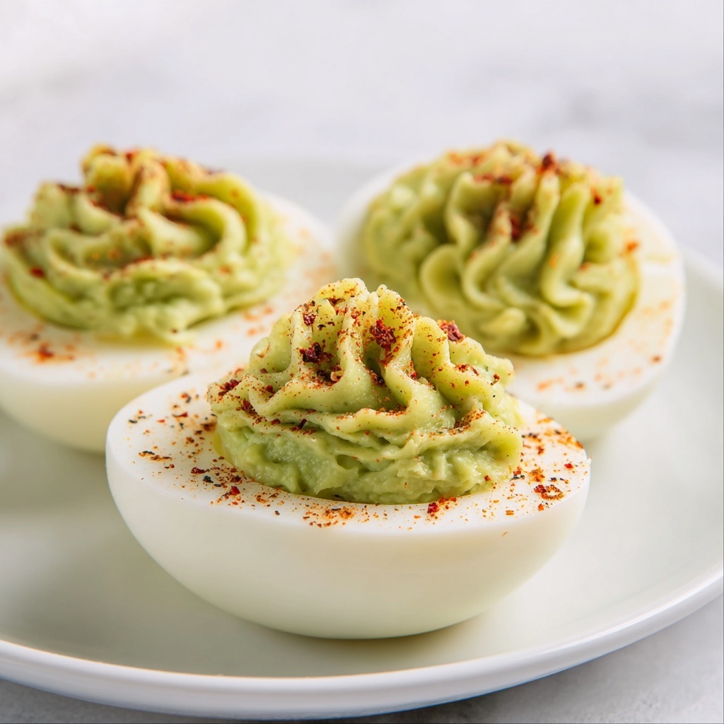 Avocado Deviled Eggs Recipe - Recipe Image