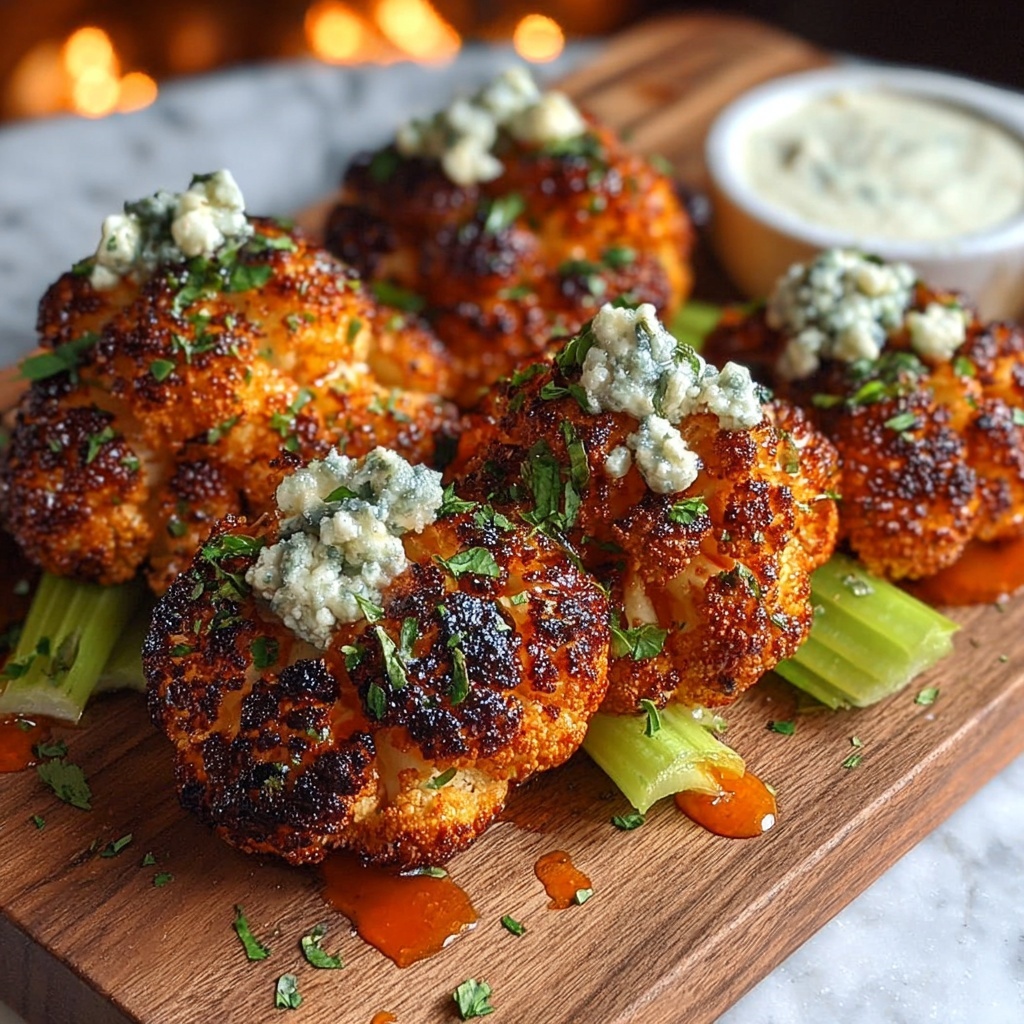 Buffalo Cauliflower Bites Recipe - Recipe Image