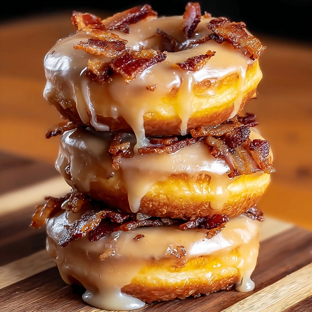 Indulgent Donut Grilled Cheese with Bacon Maple Bliss Recipe - Recipe Image