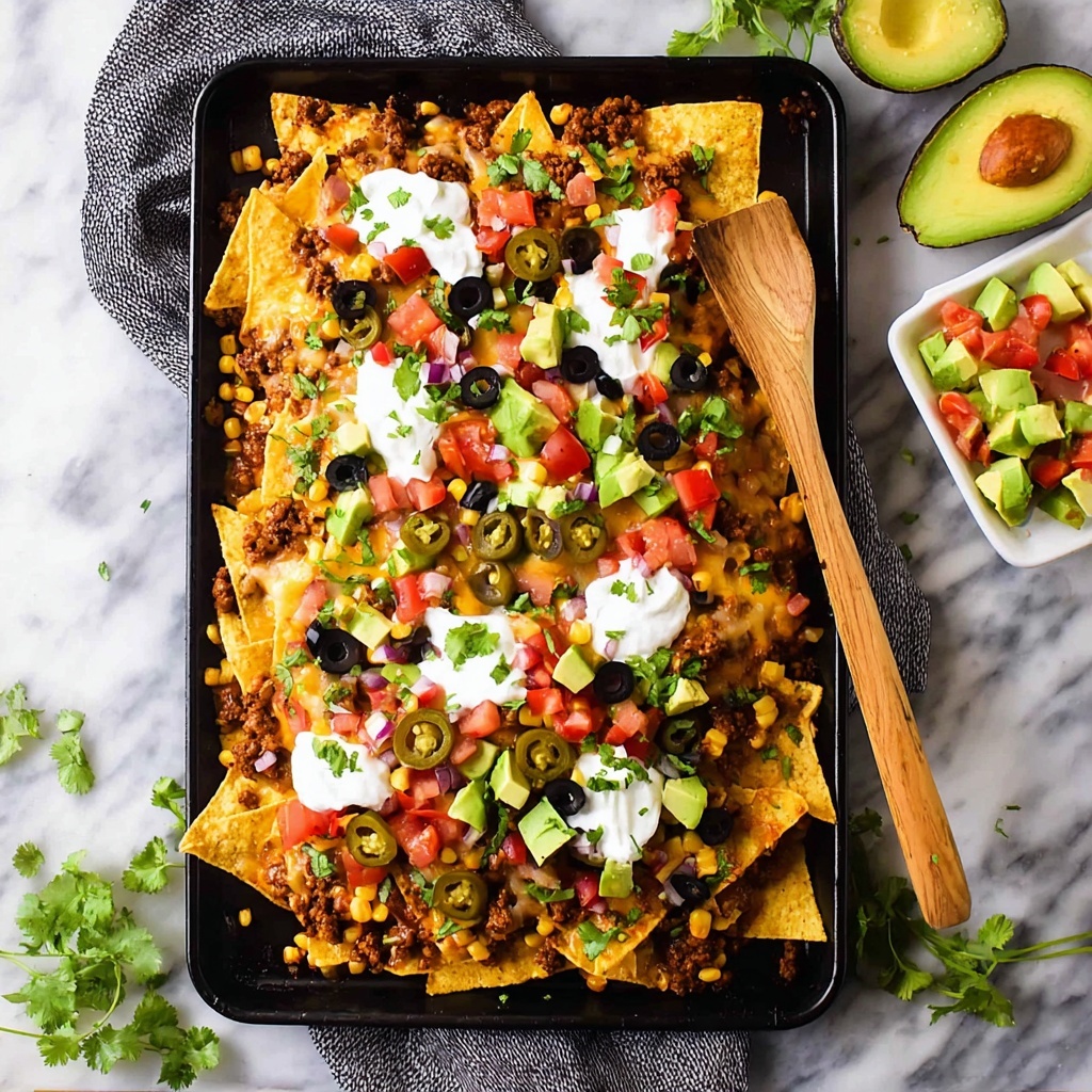 Loaded Sheet Pan Nachos Recipe - Recipe Image