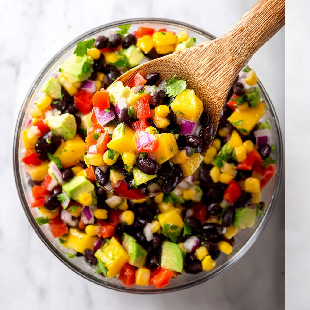 Avocado, Mango and Black Bean Salsa Recipe - Recipe Image