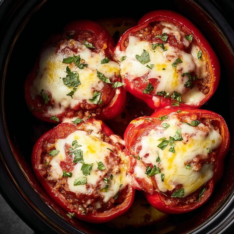 Crockpot Stuffed Peppers Recipe