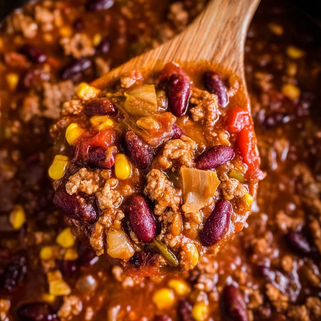 Crockpot Ground Turkey Chili Recipe - Recipe Image