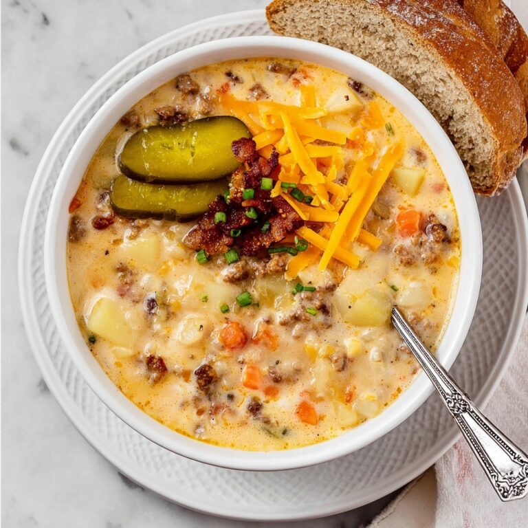 Cheeseburger Soup Recipe