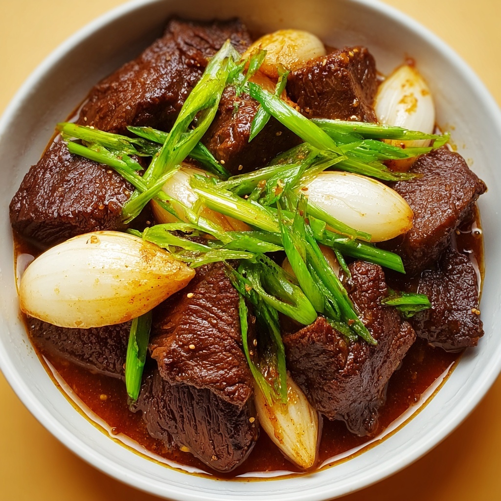 Chinese Beef and Onion Stir Fry Recipe - Recipe Image