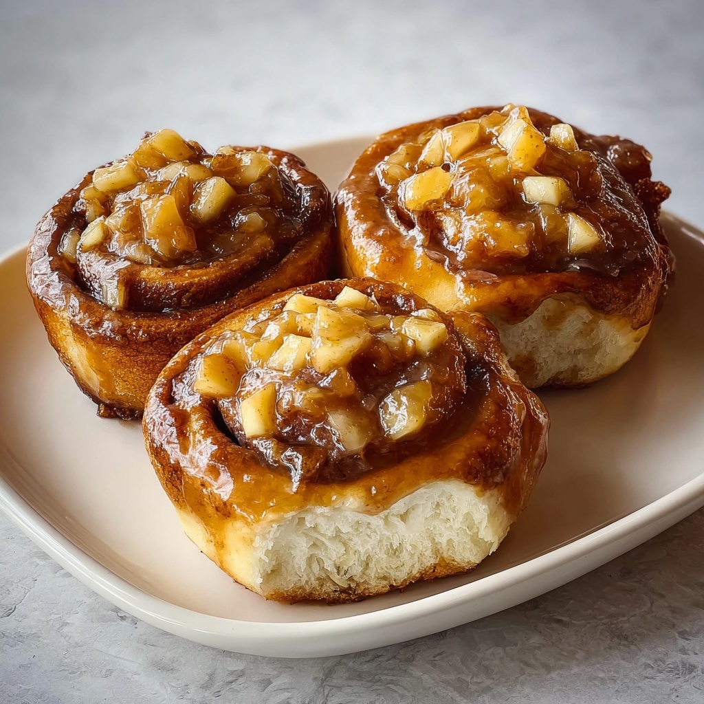 Apple Cheesecake Buns Recipe - Recipe Image