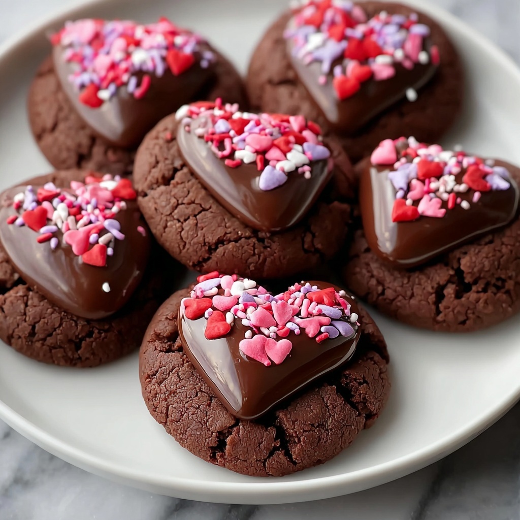Valentine Ganache Cookies Recipe - Recipe Image