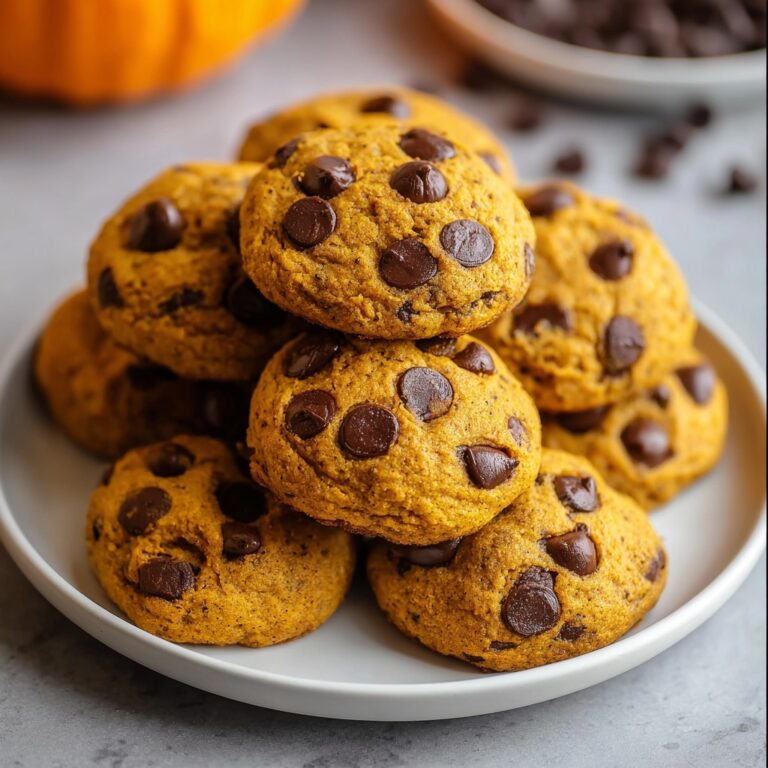 Pumpkin Chocolate Chip Cookies Recipe