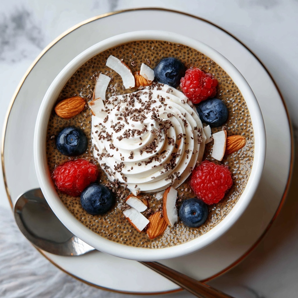 Coffee Chia Seed Pudding with Optional Mocha Twist Recipe - Recipe Image